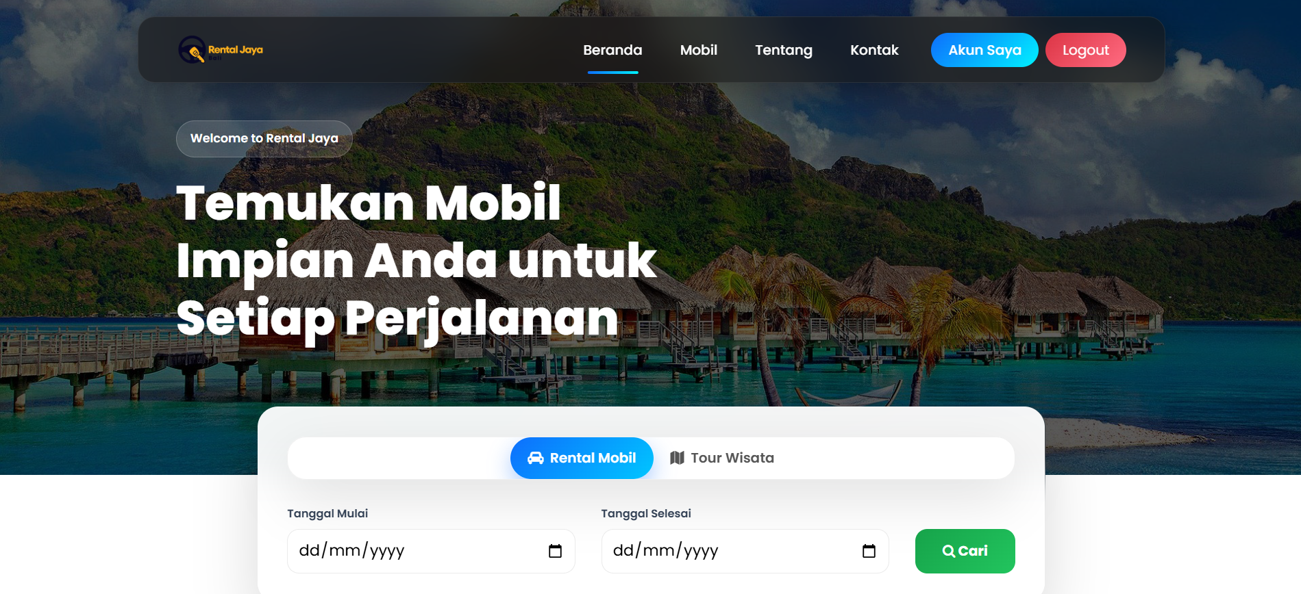 Rental Mobil Versi Terbaru
