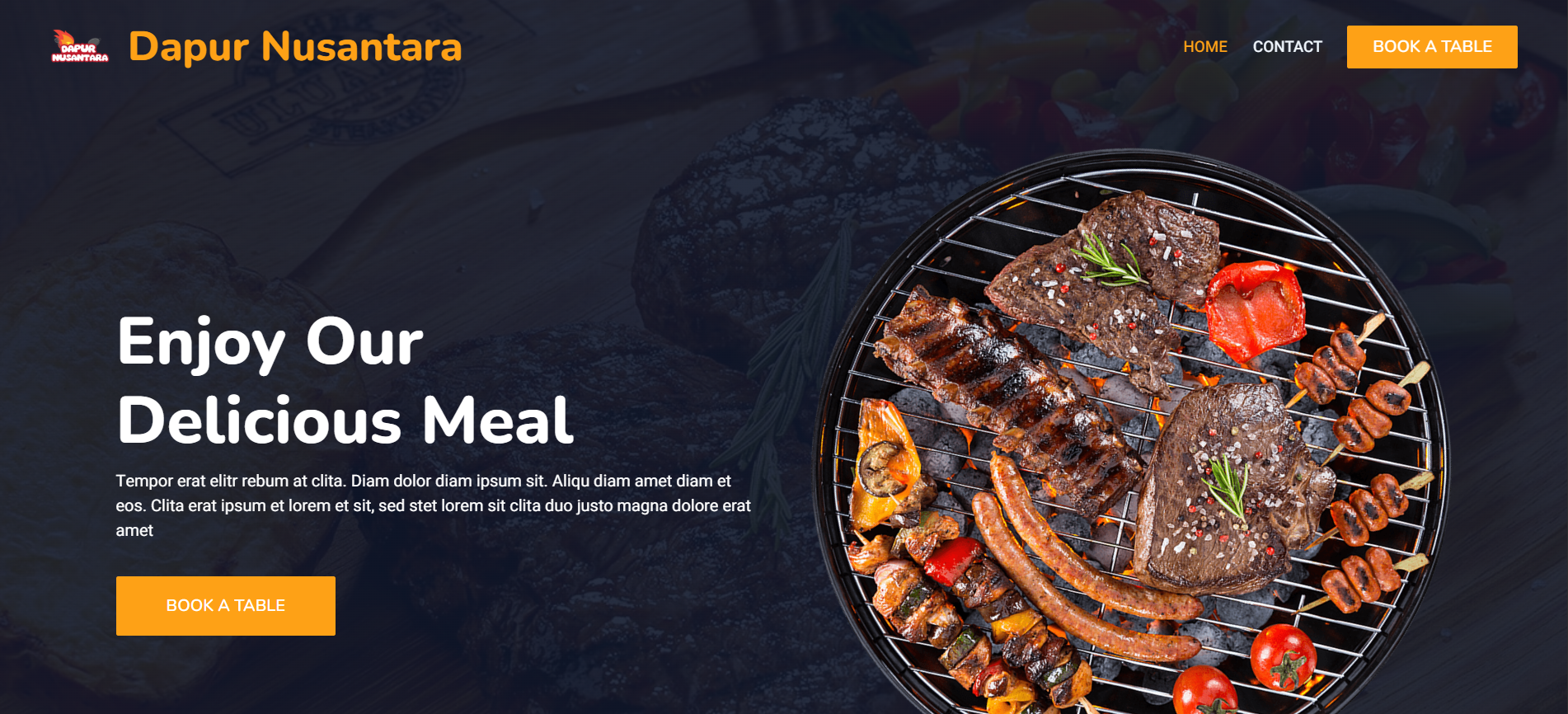 Website Restoran & Cafe